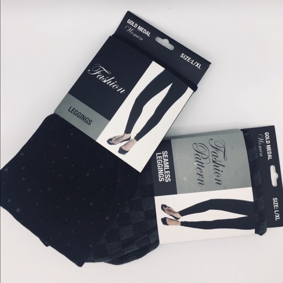 NWT 🎈BUNDLE OF GOLD MEDAL SEAMLESS LEGGINGS - Picture 2 of 8